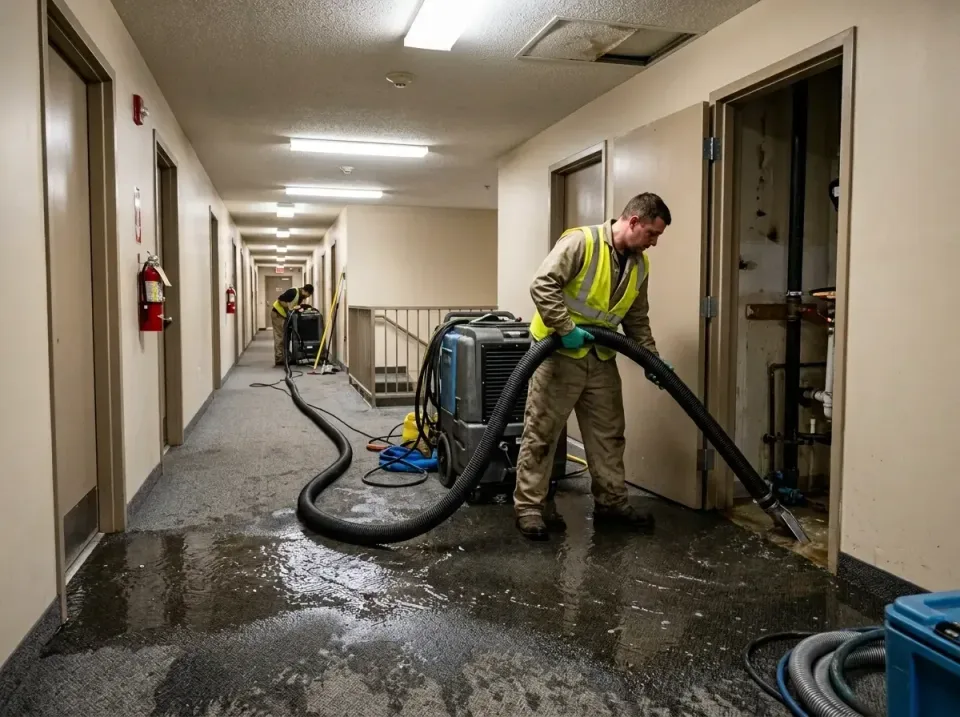 multi-unit-apartment-hallway-f-005 — frequently asked questions, Emergency Burst Pipe Water Extraction & Removal in Scott Ci…